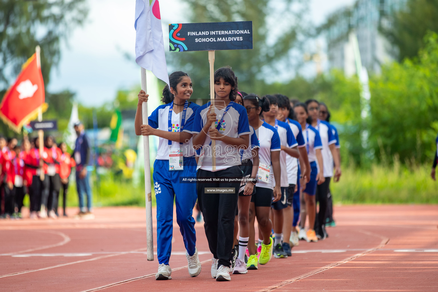 Day one of Inter School Athletics Championship 2023 was held at Hulhumale' Running Track at Hulhumale', Maldives on Saturday, 14th May 2023. Photos: Nausham Waheed / images.mv