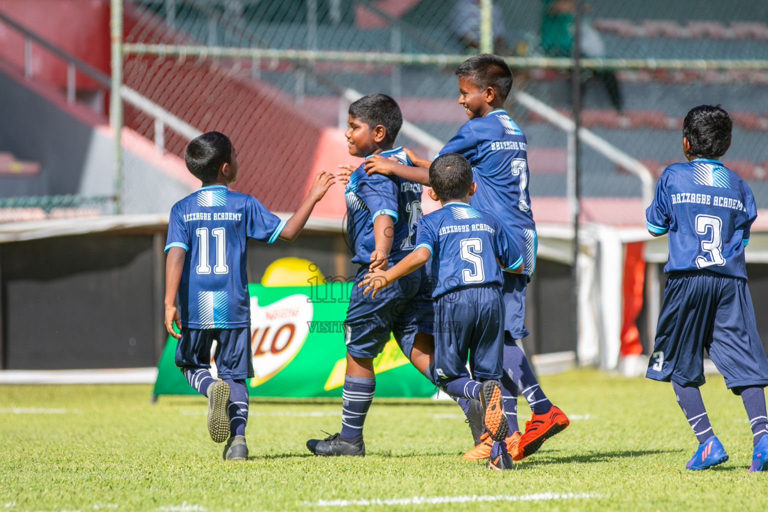 Day 1 of Under 10 MILO Academy Championship 2024 was held at National Stadium in Male', Maldives on Friday, 26th April 2024. Photos: Mohamed Mahfooz Moosa / images.mv