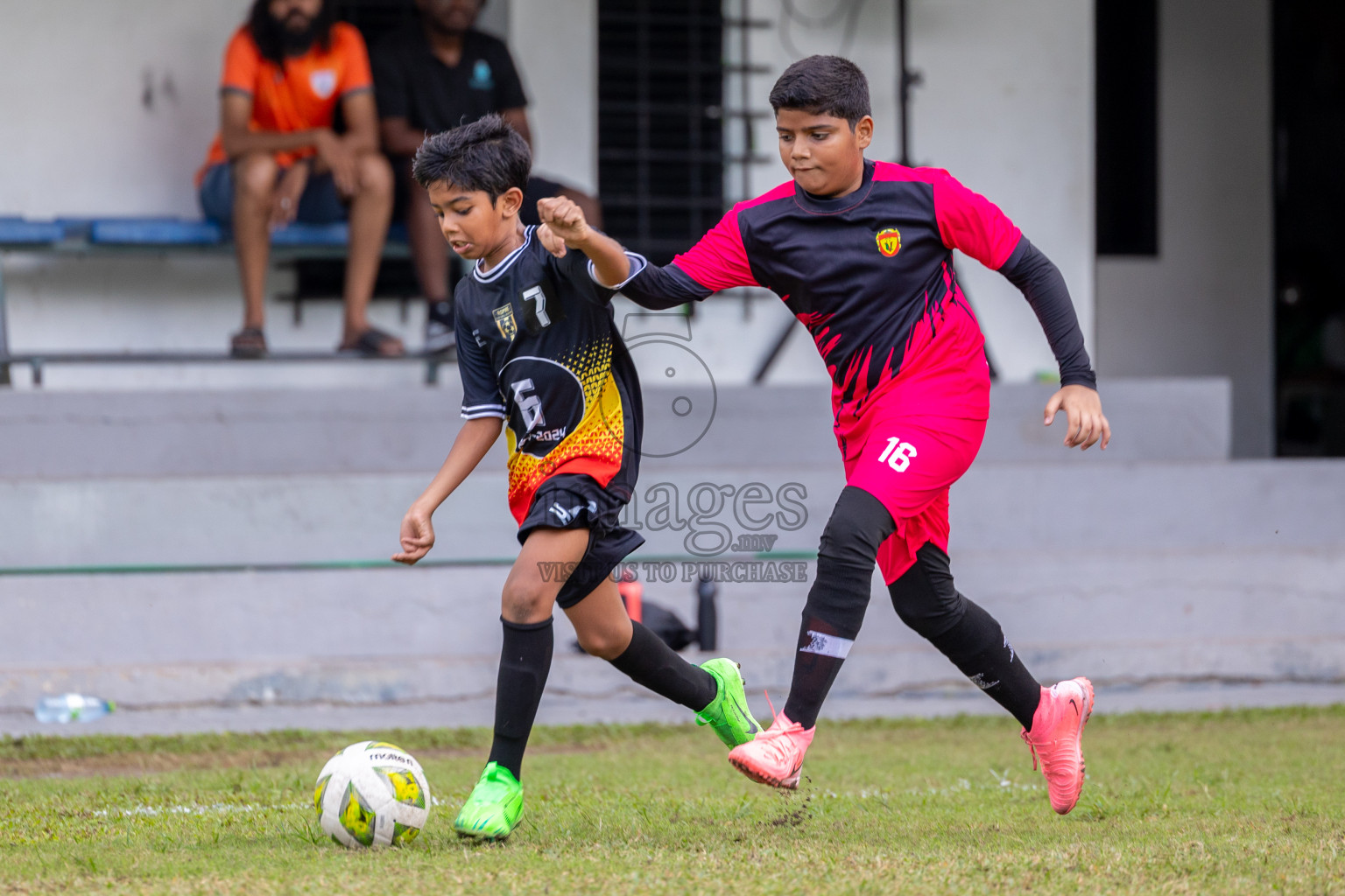 Day 2 of MILO Academy Championship 2024 - U12 was held at Henveiru Grounds in Male', Maldives on Friday, 5th July 2024. Photos: Mohamed Mahfooz Moosa / images.mv