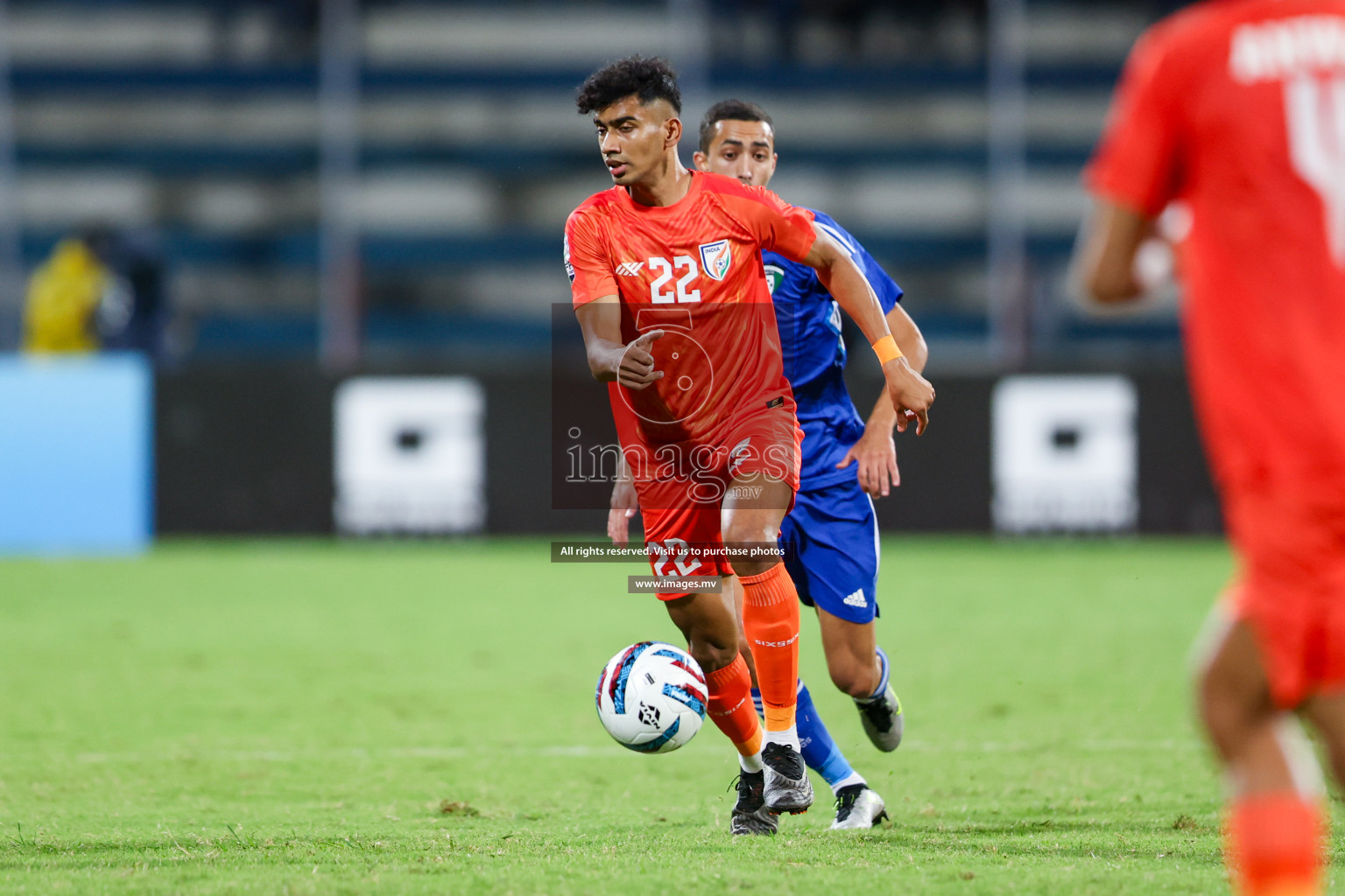 Kuwait vs India in the Final of SAFF Championship 2023 held in Sree Kanteerava Stadium, Bengaluru, India, on Tuesday, 4th July 2023. Photos: Nausham Waheed / images.mv