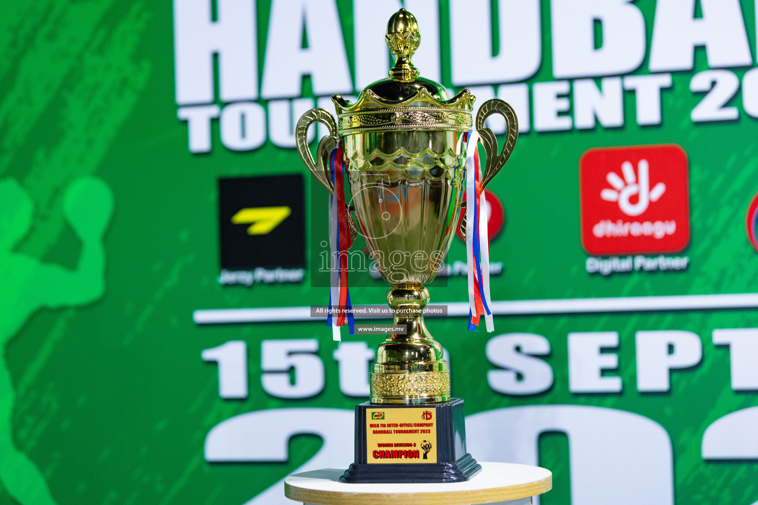 2nd Division Final of 7th Inter-Office/Company Handball Tournament 2023, held in Handball ground, Male', Maldives on Monday, 25th October 2023 Photos: Nausham Waheed/ Images.mv