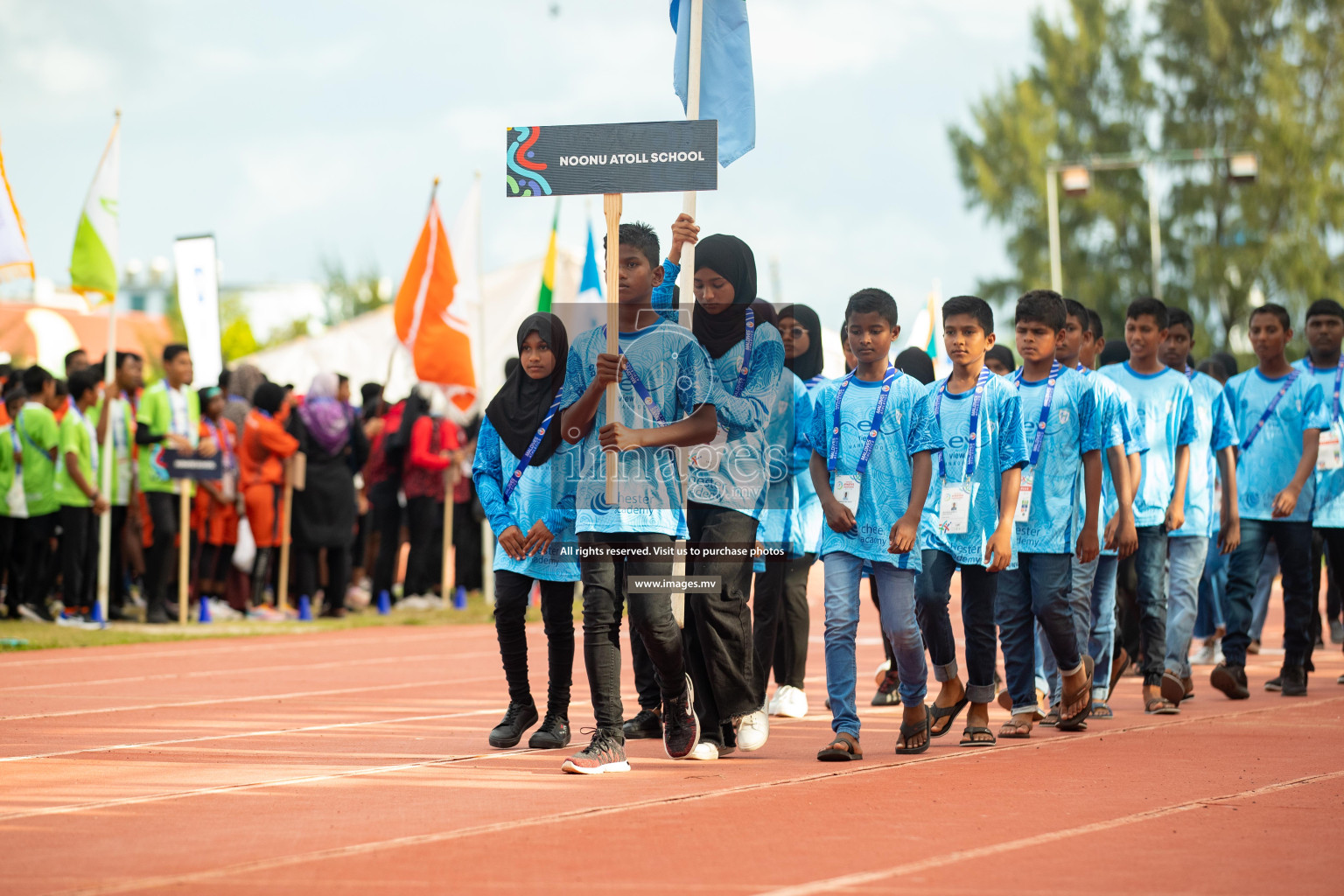 Day one of Inter School Athletics Championship 2023 was held at Hulhumale' Running Track at Hulhumale', Maldives on Saturday, 14th May 2023. Photos: Nausham Waheed / images.mv