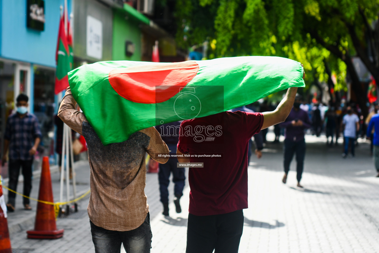 Bangladesh vs Sri Lanka in SAFF Championship 2021 held on 1st October 2021 in Galolhu National Stadium, Male', Maldives