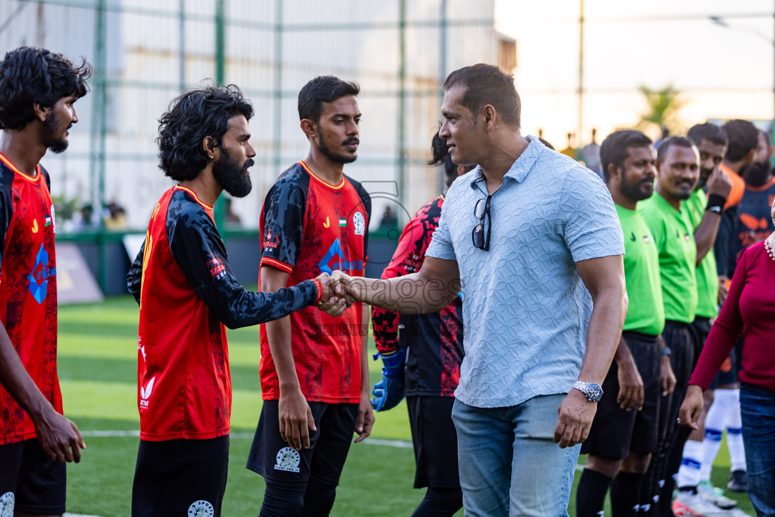 BG Sports Club vs FC Calms in Day 11 of BG Futsal Challenge 2024 was held on Friday, 22nd March 2024, in Male', Maldives Photos: Nausham Waheed / images.mv