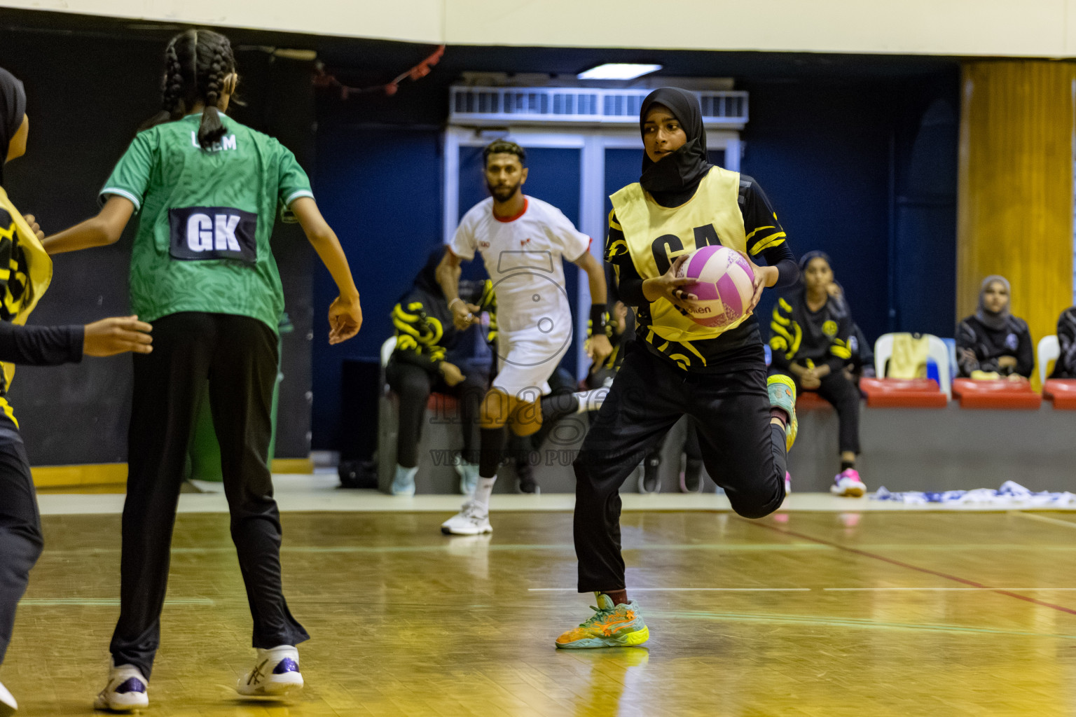 Day 8 of 26th Inter-School Netball Tournament 2025 was held in Social Center Indoor Hall on Sunday, 26th October 2025. Photos: Hassan Simah / images.mv