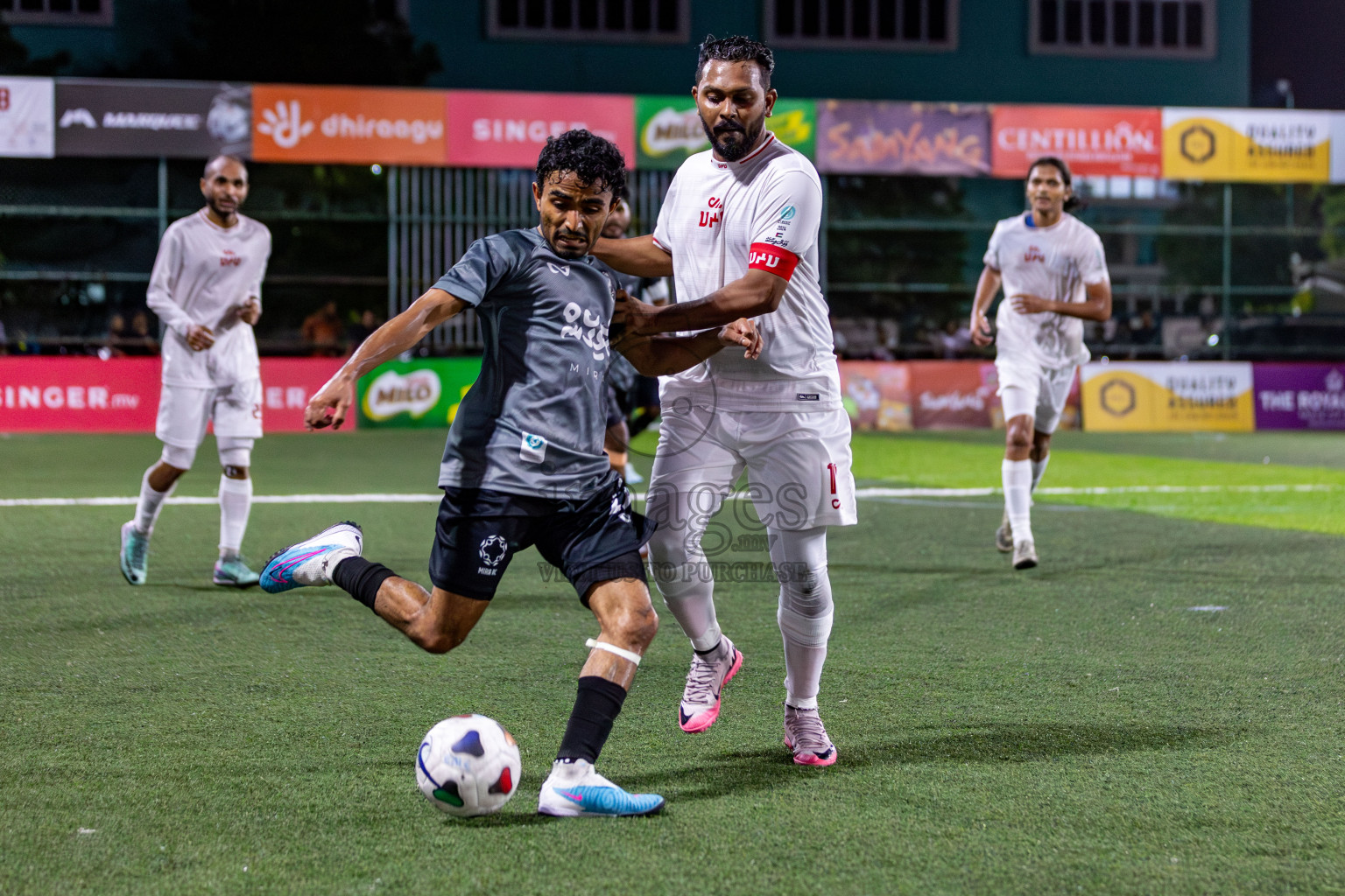 CRIMINAL COURT vs MIRA RC in Club Maldives Classic 2024 held in Rehendi Futsal Ground, Hulhumale', Maldives on Wednesday, 11th September 2024. 
Photos: Hassan Simah / images.mv