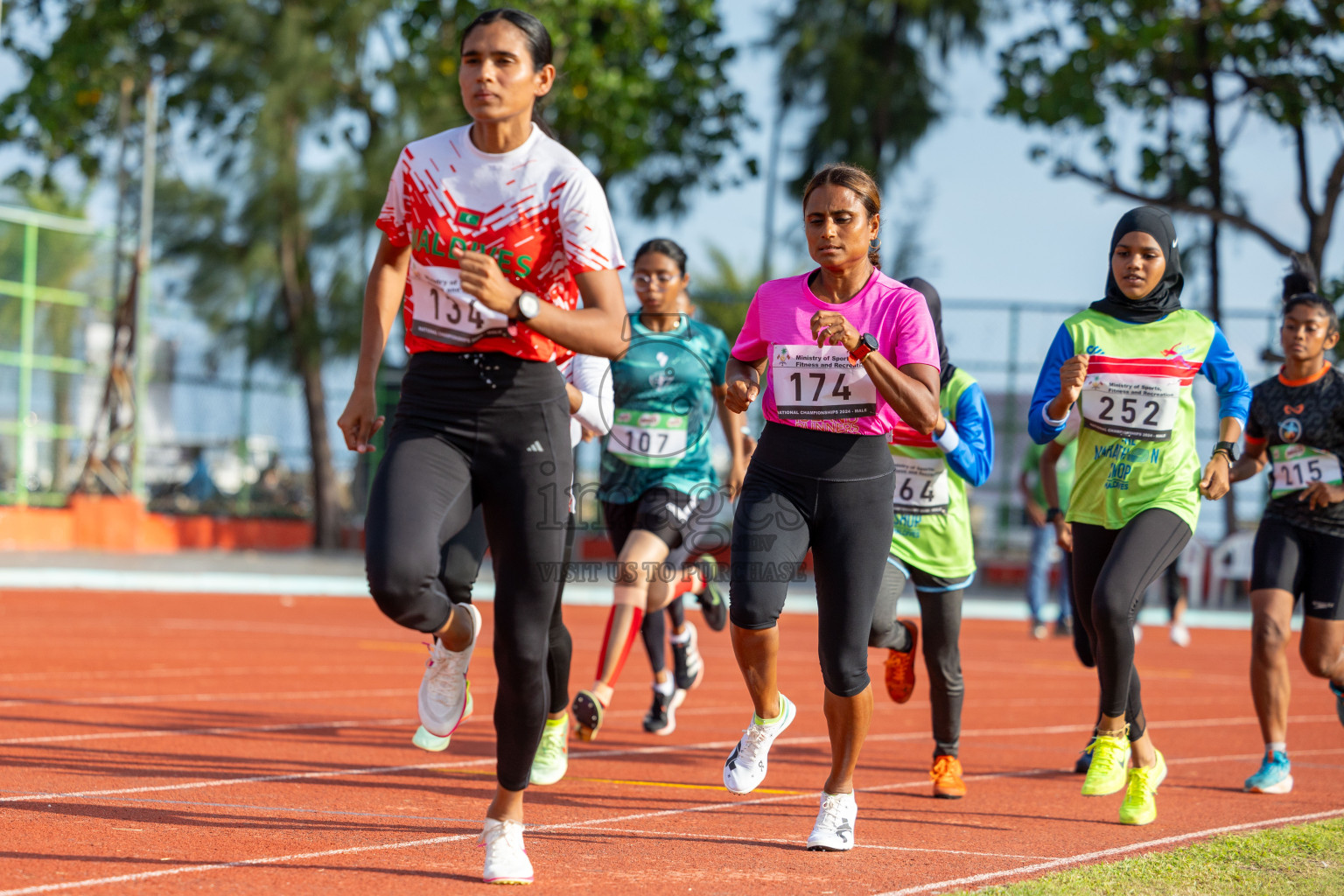 Day 2 of 33rd National Athletics Championship was held in Ekuveni Track at Male', Maldives on Friday, 6th September 2024.
Photos: Ismail Thoriq  / images.mv