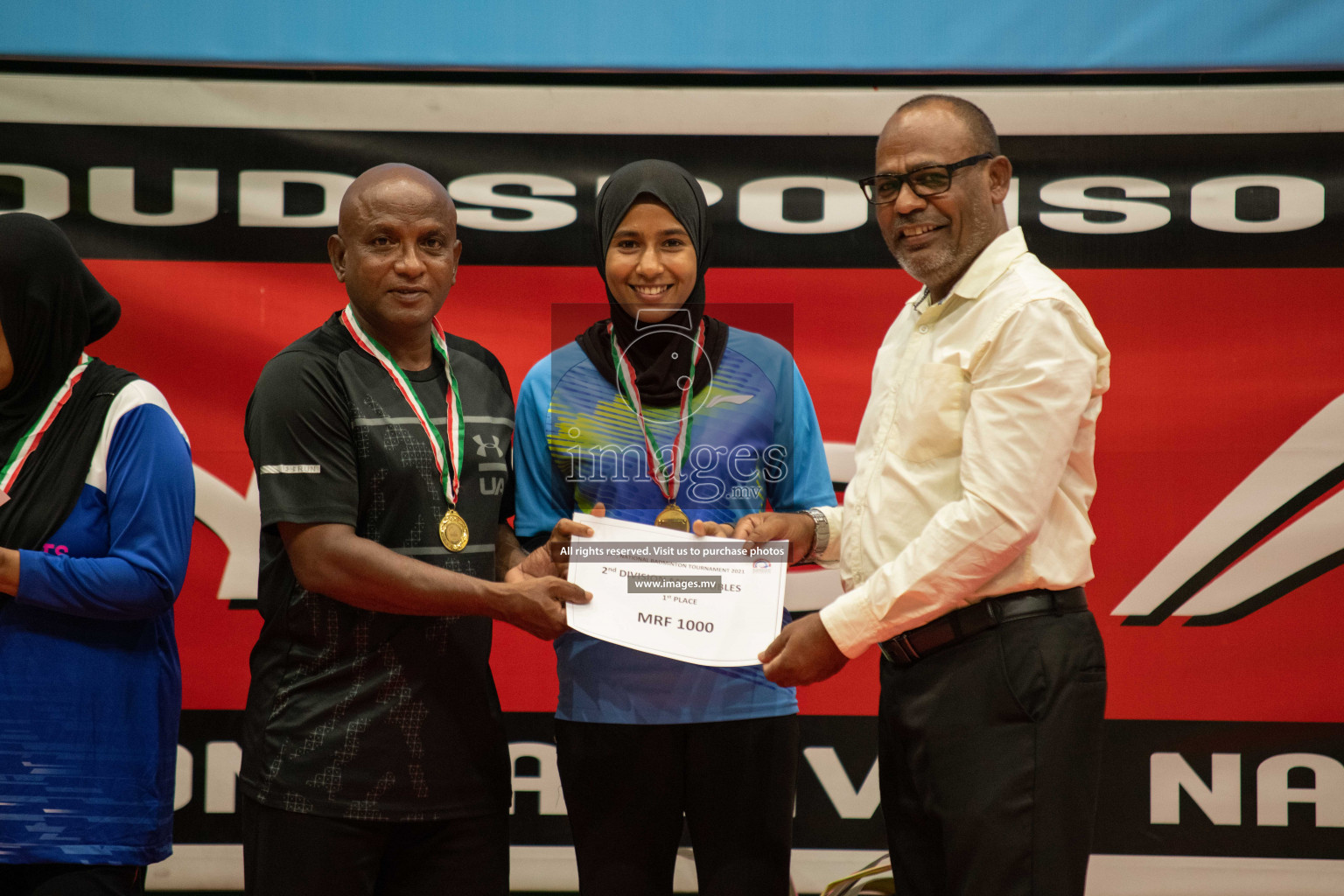 47th National Badminton Tournament 2021 held from 10 to 14 November 2021 in Male' Sports Complex, Maldives