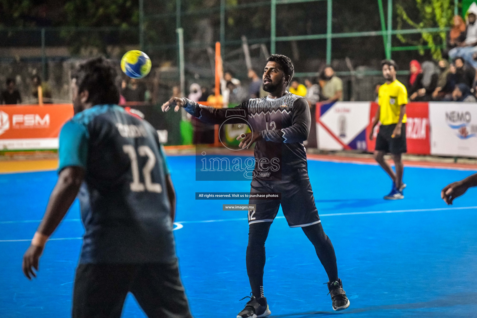 Day 17 of Milo 6th Inter Office Handball Tournament 2022 - Photos by Nausham Waheed