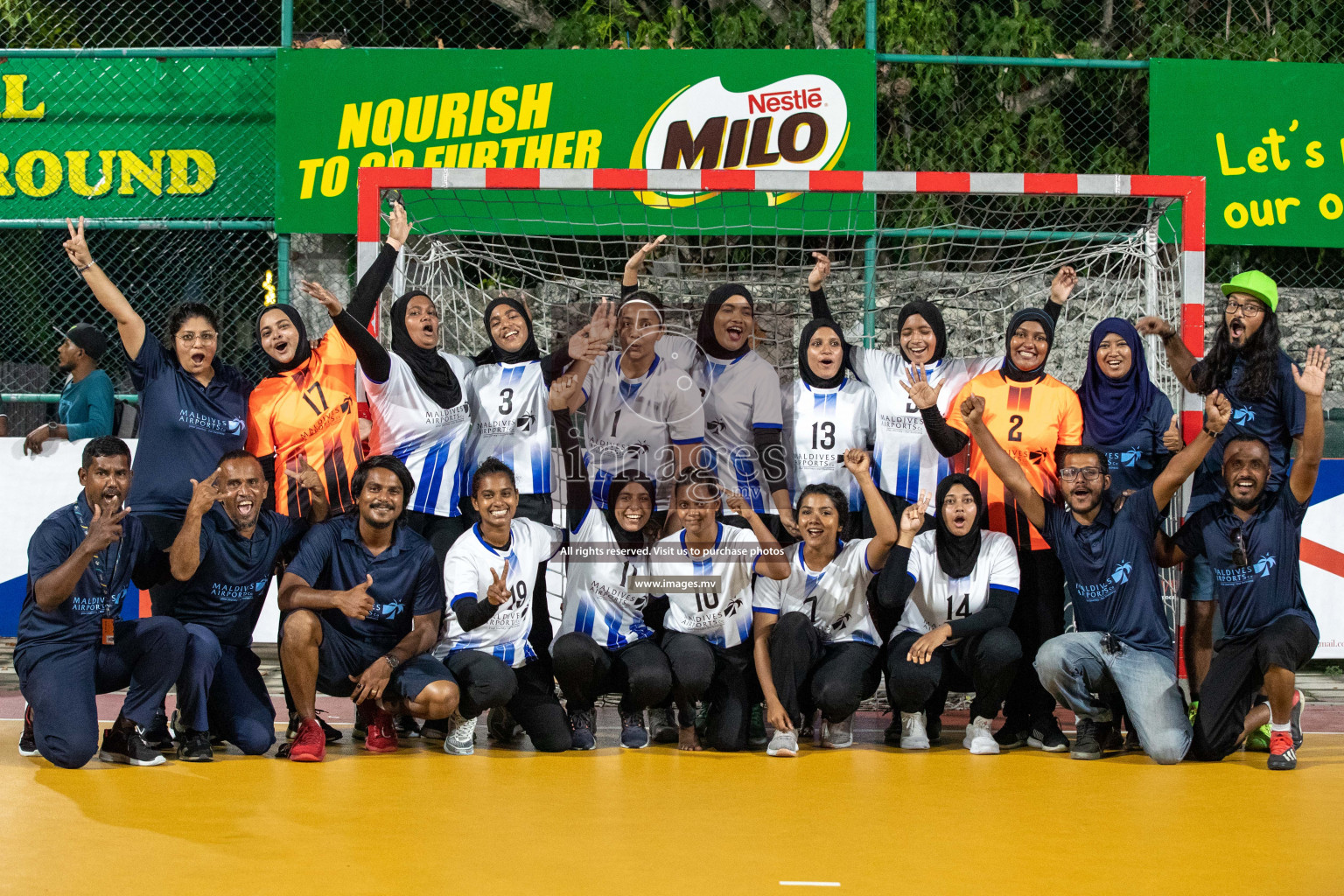 Final of Milo 6th Inter Office Handball Tournament 2022 - Photos by Nausham Waheed & Hassan Simah