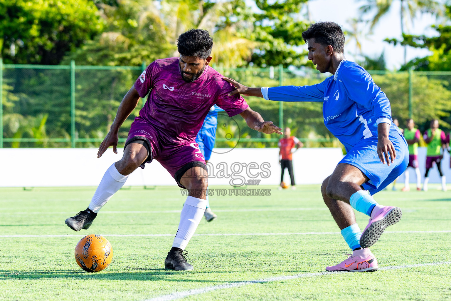 
Day 07 Semi Final Resort League 2026 ( Noone Zone) was held on Friday 17th July 2026 Siyam world in Maldives Photos: , Ahmed Vishal / images.mv
