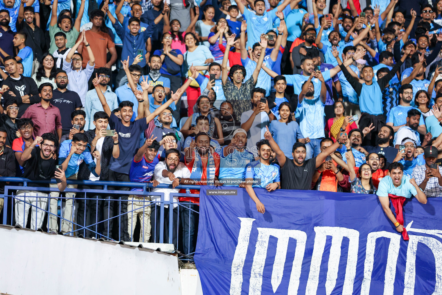 Kuwait vs India in the Final of SAFF Championship 2023 held in Sree Kanteerava Stadium, Bengaluru, India, on Tuesday, 4th July 2023. Photos: Nausham Waheed / images.mv