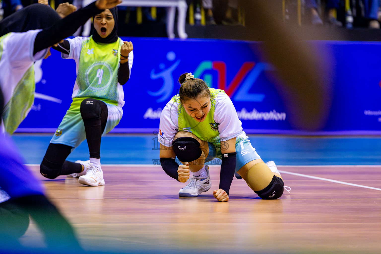 Police Club vs Club Wamco in the Final of Women's Division of VAM Cup 2025 held in Male', Maldives on Thursdsay, 17th April 2025 at Social Center Indoor Hall Photos By: Nausham Waheed / images.mv