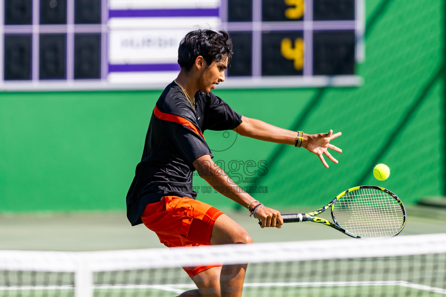 Day 3 of ATF Maldives Junior Open Tennis was held in Male' Tennis Court, Male', Maldives on Wednesday, 11th December 2024. Photos: Nausham Waheed / images.mv