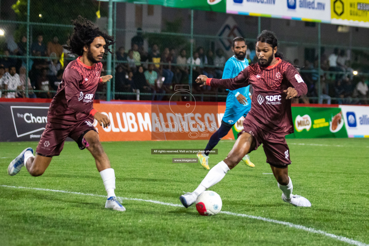 MACL vs Trade Club in Club Maldives Cup 2022 was held in Hulhumale', Maldives on Sunday, 9th October 2022. Photos: Hassan Simah / images.mv