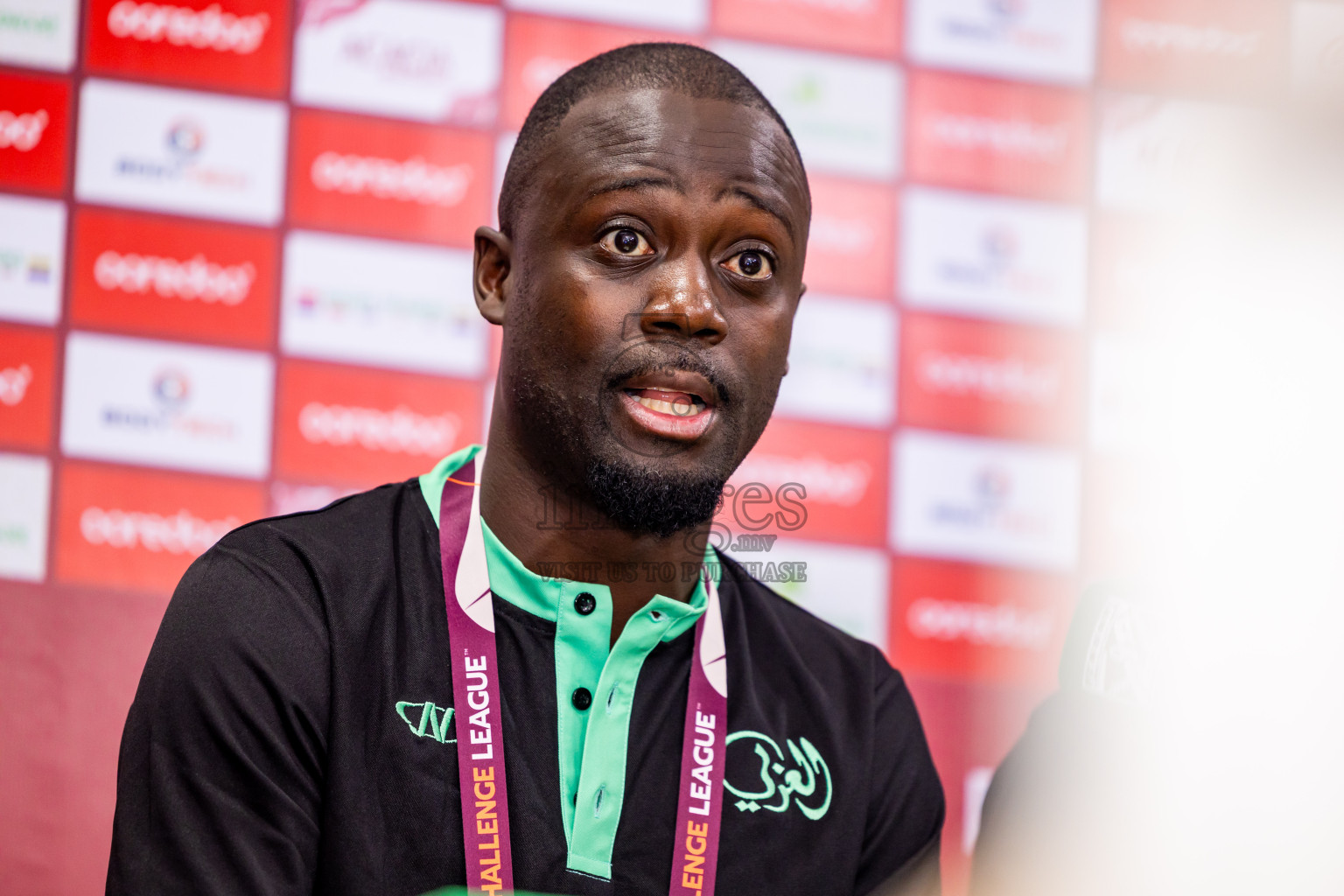Final Pre-Match Press Conference of AFC Challenge League 2025/26 Preliminary Stage-Maziya Sports & RC vs Al Arabi SC was held at National Stadium in Male', Maldives on Monday, 11th August 2025. Photos: Nausham Waheed / images.mv