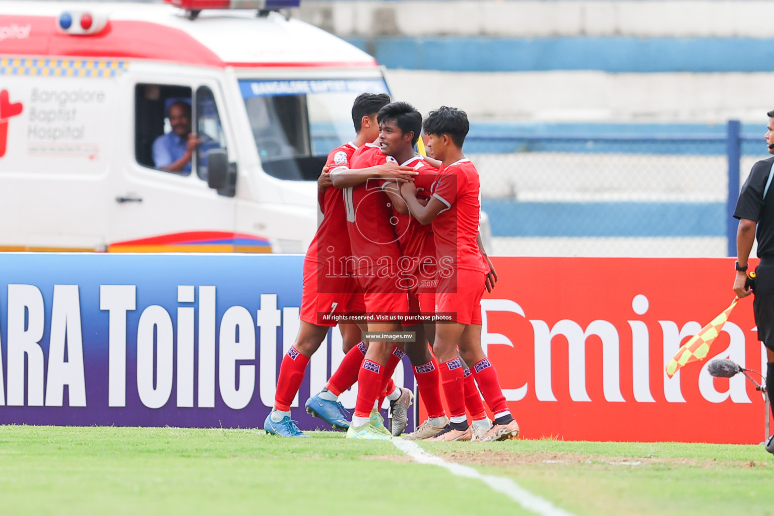 Nepal vs Pakistan in SAFF Championship 2023 held in Sree Kanteerava Stadium, Bengaluru, India, on Tuesday, 27th June 2023. Photos: Nausham Waheed, Hassan Simah / images.mv