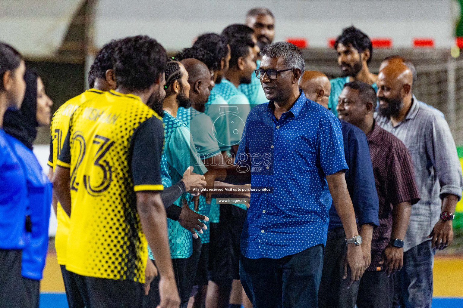 1st Division Final of 7th Inter-Office/Company Handball Tournament 2023, held in Handball ground, Male', Maldives on Monday, 24th October 2023 Photos: Nausham Waheed/ Images.mv