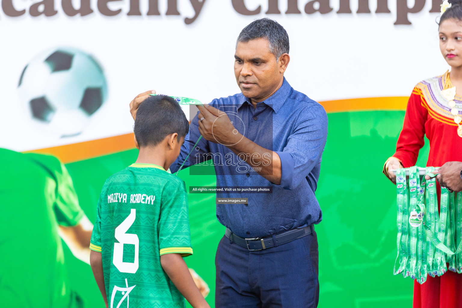 Day 2 of MILO Academy Championship 2023 (U12) was held in Henveiru Football Grounds, Male', Maldives, on Saturday, 19th August 2023. Photos: Nausham Waheedh / images.mv