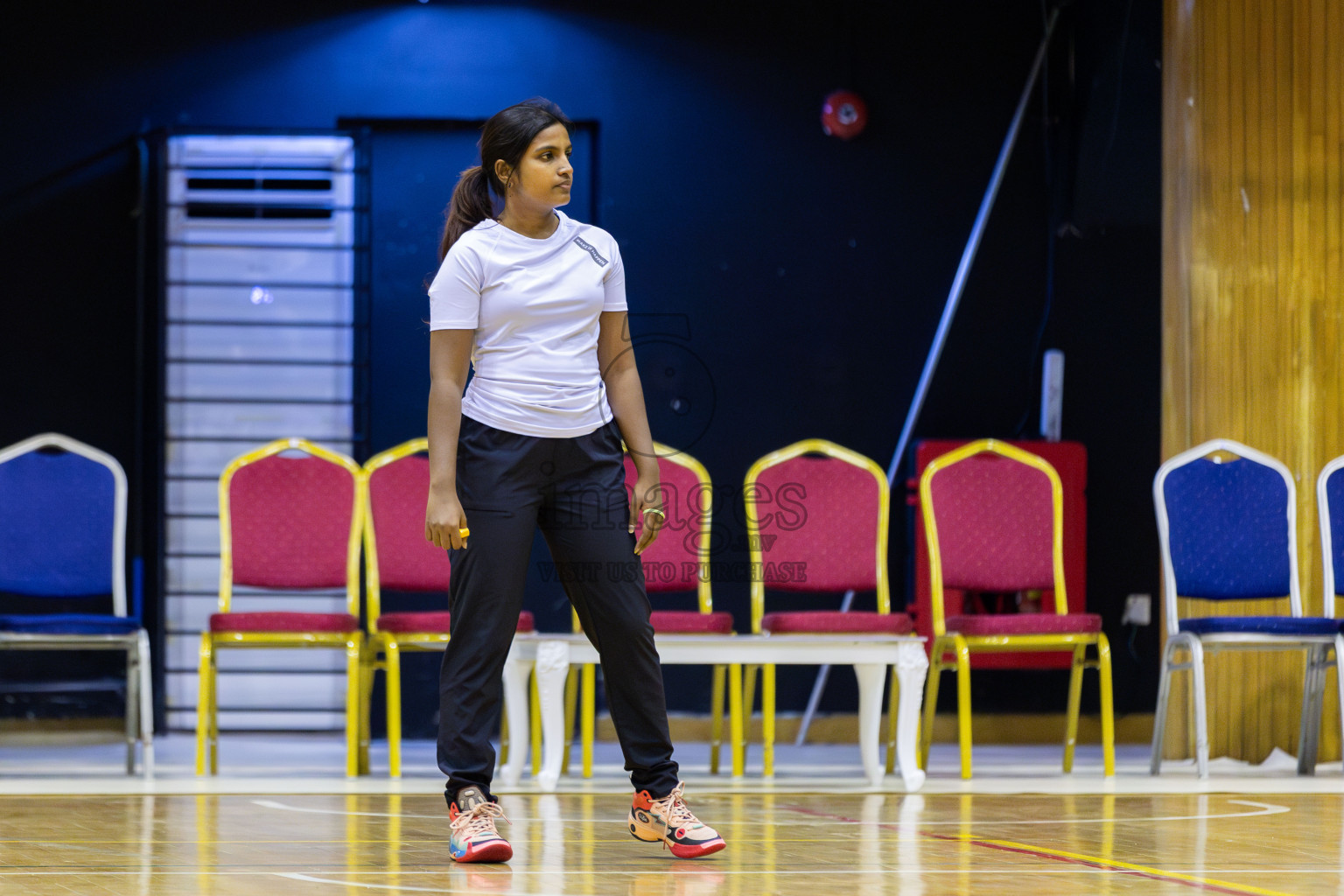High Flyers vs Netkids A in Day 1 of 3rd Junior Championship - Netball association of Maldives, held at Social Center on 19th January 2025 . Photos by Shuu Abdul Sattar