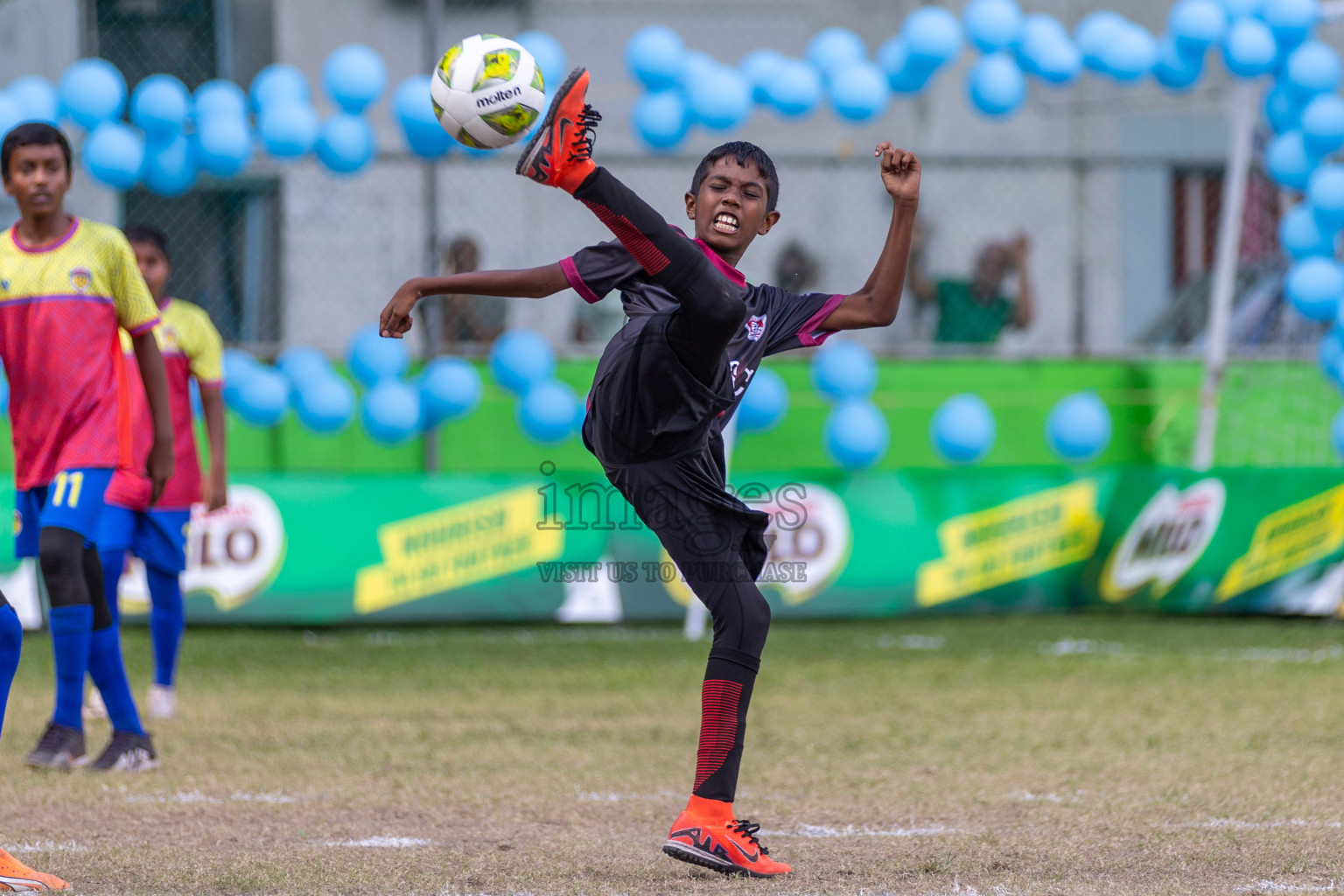 Day 3 of MILO Academy Championship 2024 - U12 was held at Henveiru Grounds in Male', Maldives on Thursday, 7th July 2024. Photos: Shuu Abdul Sattar / images.mv