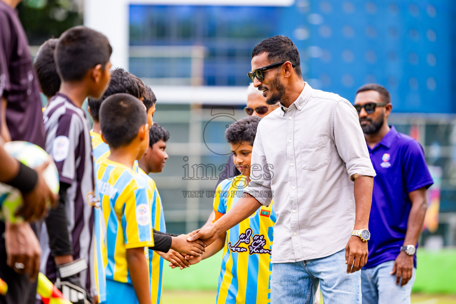 Under 12 United Victory vs Valancia on day 3 of Dhivehi Youth League 2024 held at Henveiru Stadium on Saturday, 23rd November 2024. Photos: Nausham Waheed/ Images.mv