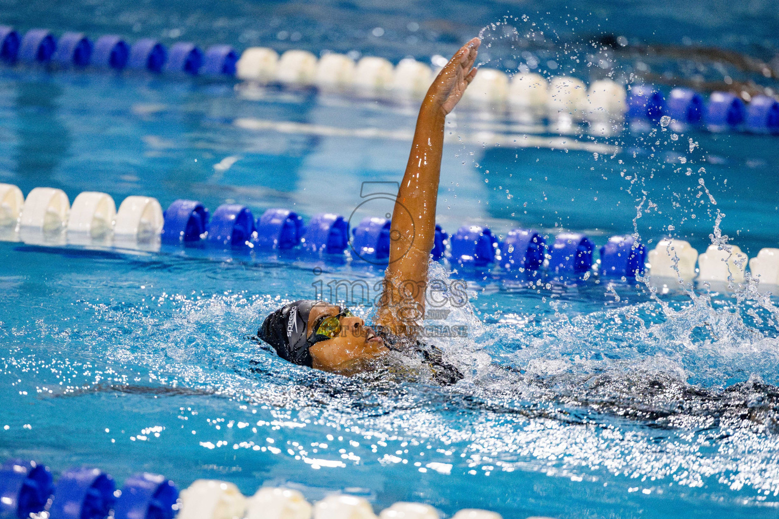 Day 4 of National Swimming Championship 2024 held in Hulhumale', Maldives on Monday, 16th December 2024. Photos: Hassan Simah / images.mv