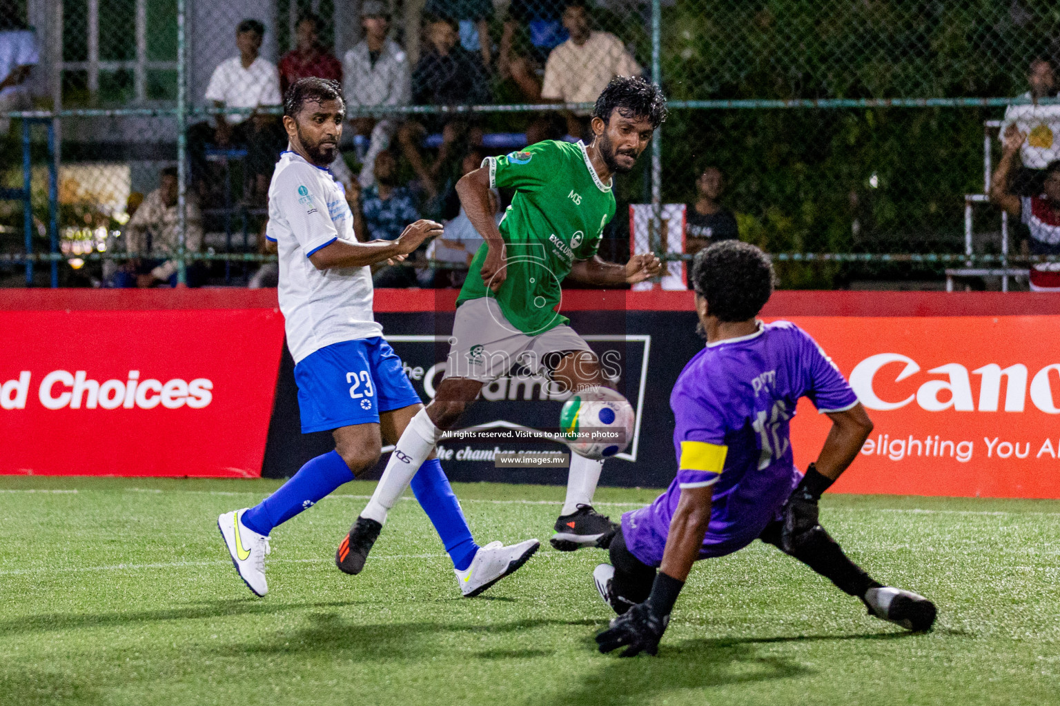 Hulhumale Hospital vs PSM in Club Maldives Cup Classic 2023 held in Hulhumale, Maldives, on Saturday, 22nd July 2023 Photos: Hassan Simah/ images.mv