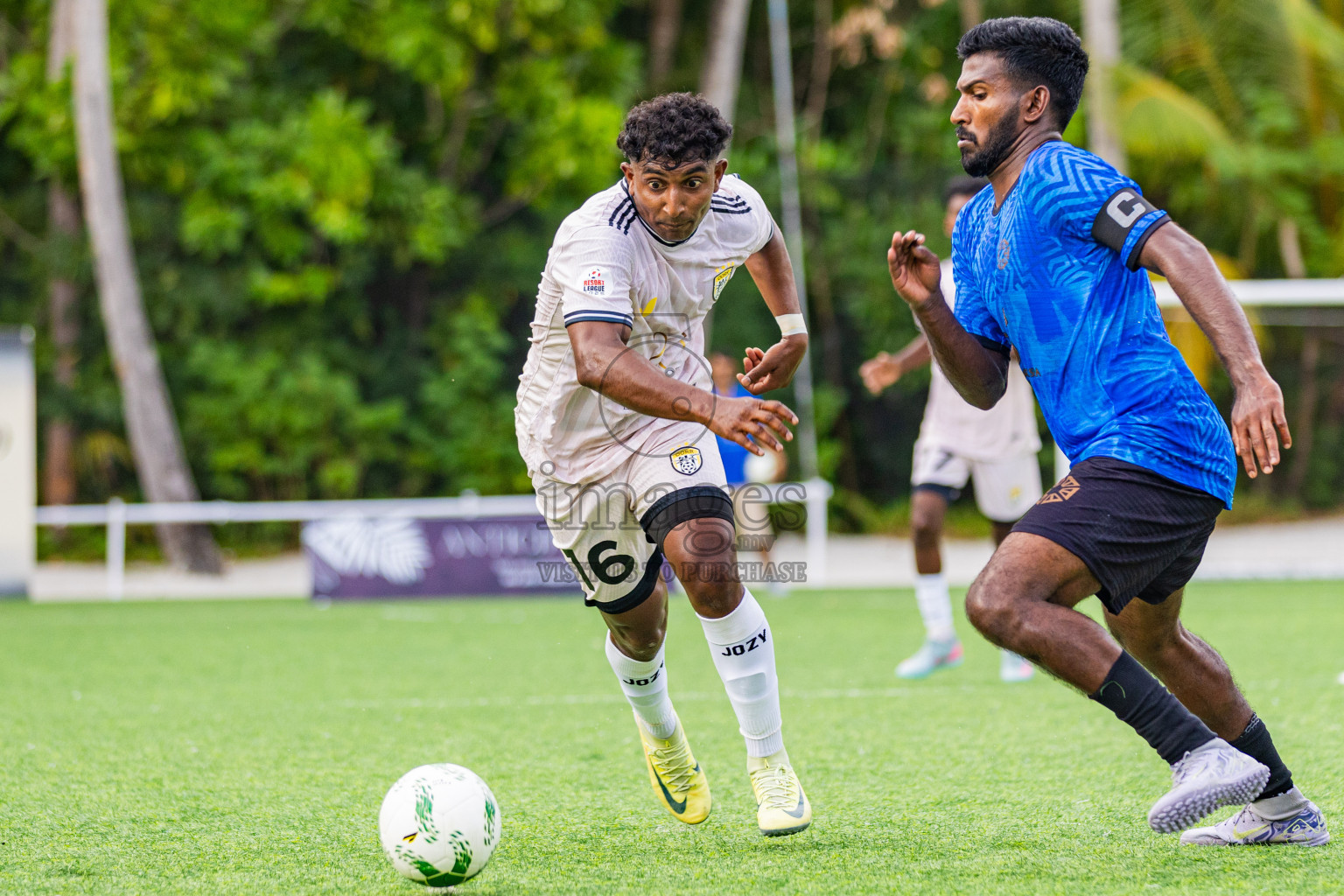 Taj Coral Reef Resorts vs One&Only Reethi Rah in Resort League 2025 (North Male Zone) day 9 was held on Thursday, 11th September 2025 in One And Only Reethi Rah Maldives Resort, Photos: Areef Adam / images.mv