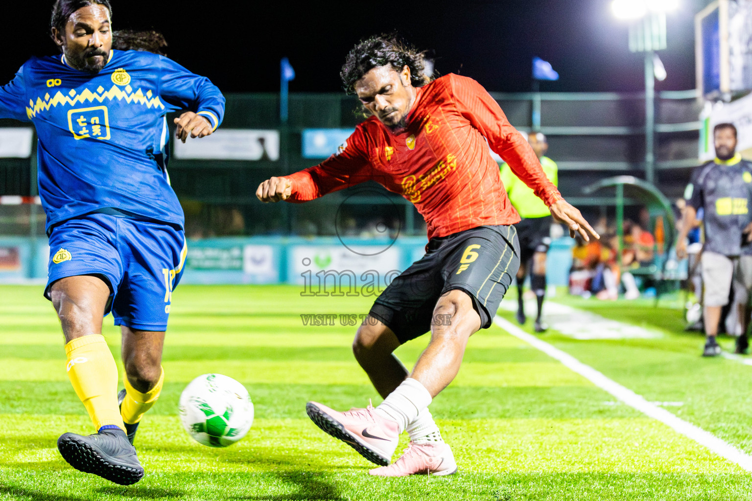 J Kovi Goani vs Fools SC in Day 2 of Laamehi Dhiggaru Ekuveri Futsal Challenge 2025 was held on Friday, 25th July 2025, at Dhiggaru Futsal Ground, Dhiggaru, Maldives Photos: Areef Adam / images.mv