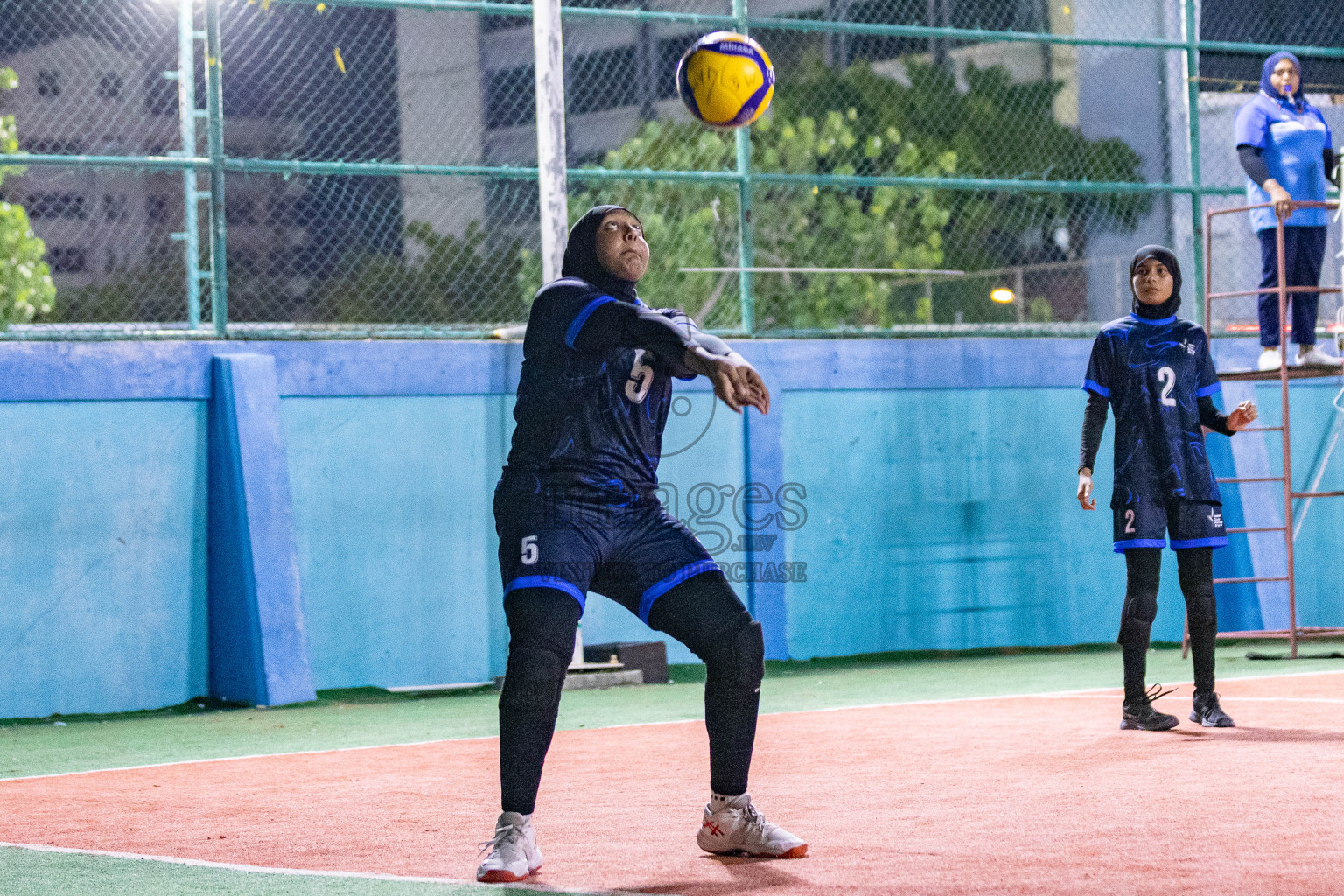 Island Ocean Club vs Club Rising Star Academy in Milo National Junior Volleyball Championship 2025 Day 3 was held on Monday, 24th November 2025 at Ekuveni Turf Court Male', Maldives. Photos: Areef Adam / images.mv