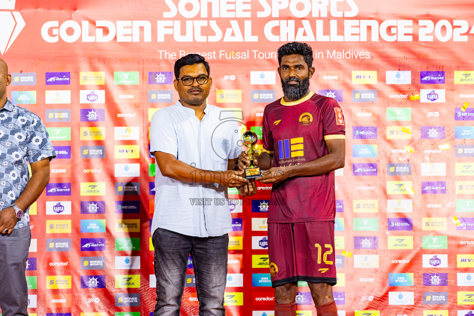 V Keyodhoo vs V Felidhoo in Day 29 of Golden Futsal Challenge 2024 was held on Tuesday , 13th February 2024 in Hulhumale', Maldives Photos: Nausham Waheed / images.mv