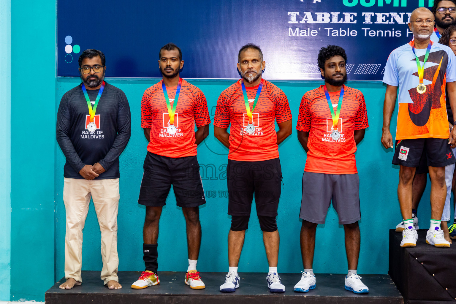 Finals of 9th Inter Office Company & Resort Table Tennis Tournament was held in Male' TT Hall, Male', Maldives on Saturday, 16th November 2024. Photos: Nausham Waheed / images.mv