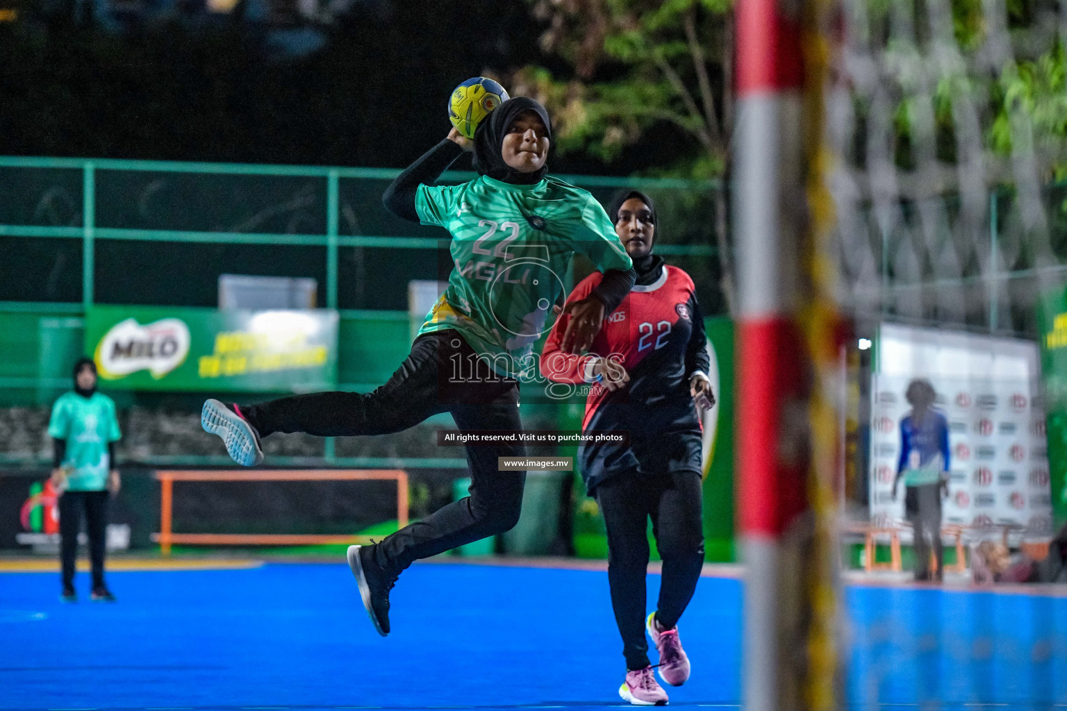 Milo 9th Handball Maldives Championship 2022 Day 1 held in Male', Maldives on 17th October 2022 Photos By: Nausham Waheed /images.mv