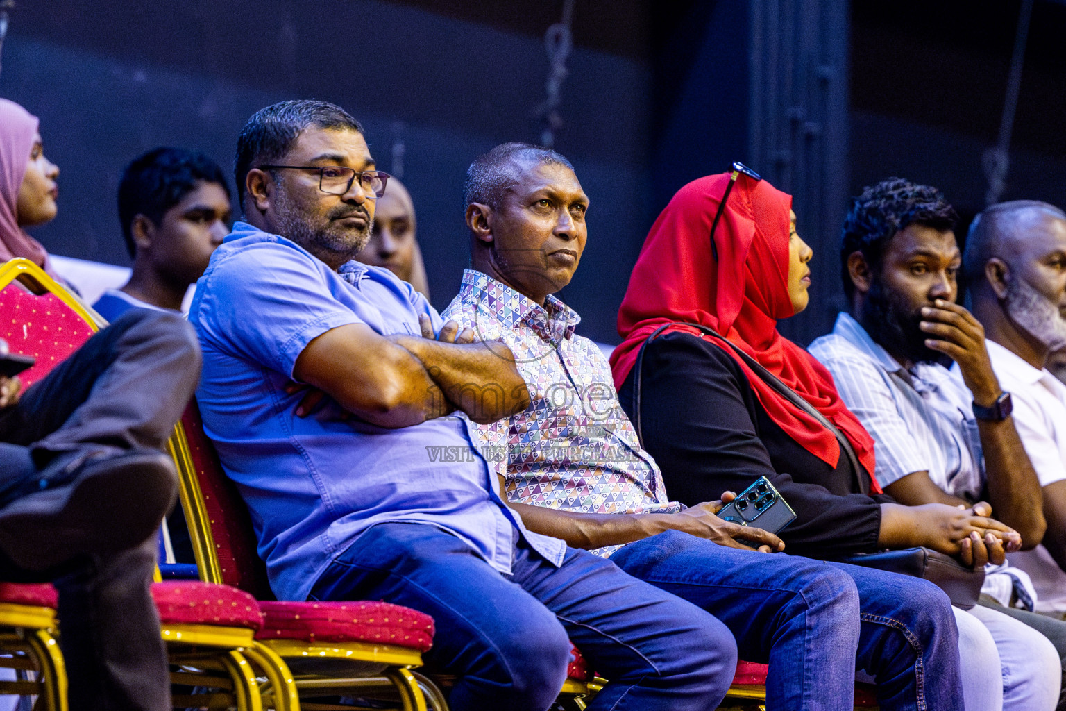 Finals of Interschool Volleyball Tournament 2024 was held in Social Center at Male', Maldives on Friday, 6th December 2024. Photos: Nausham Waheed / images.mv