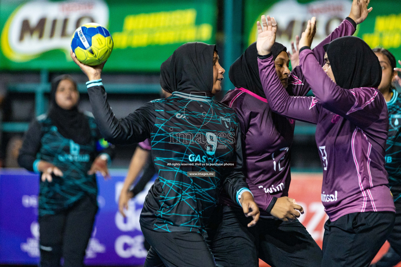 Day 2 of 7th Inter-Office/Company Handball Tournament 2023, held in Handball ground, Male', Maldives on Saturday, 17th September 2023 Photos: Nausham Waheed/ Images.mv