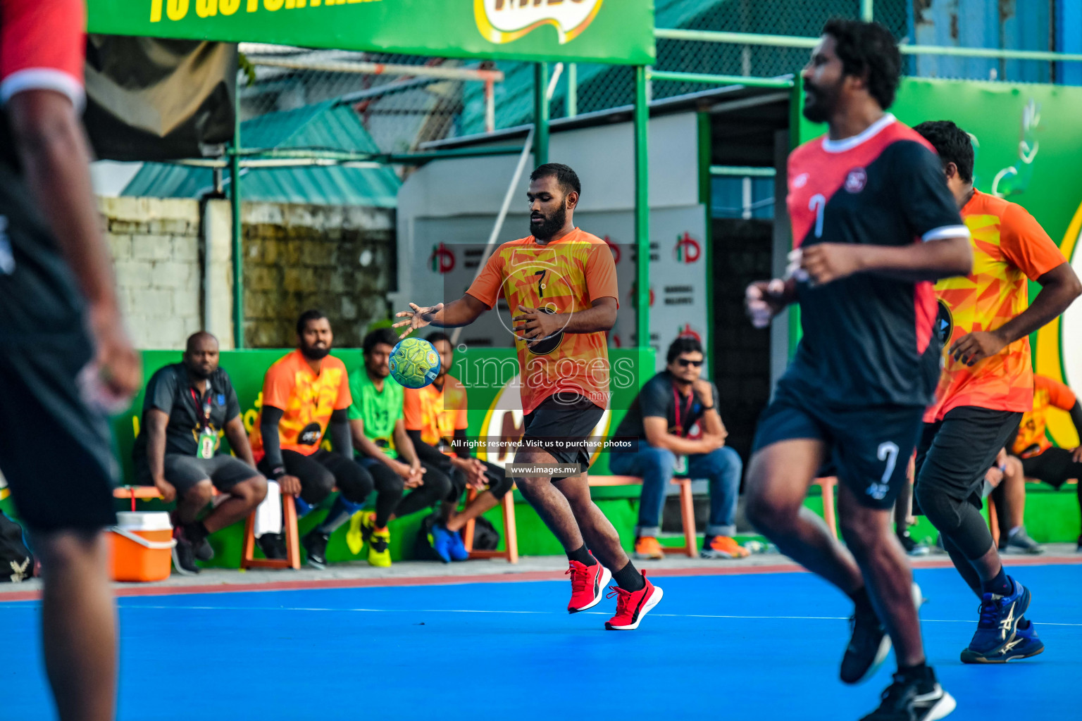 Milo 9th Handball Maldives Championship 2022 Day 1 held in Male', Maldives on 17th October 2022 Photos By: Nausham Waheed /images.mv