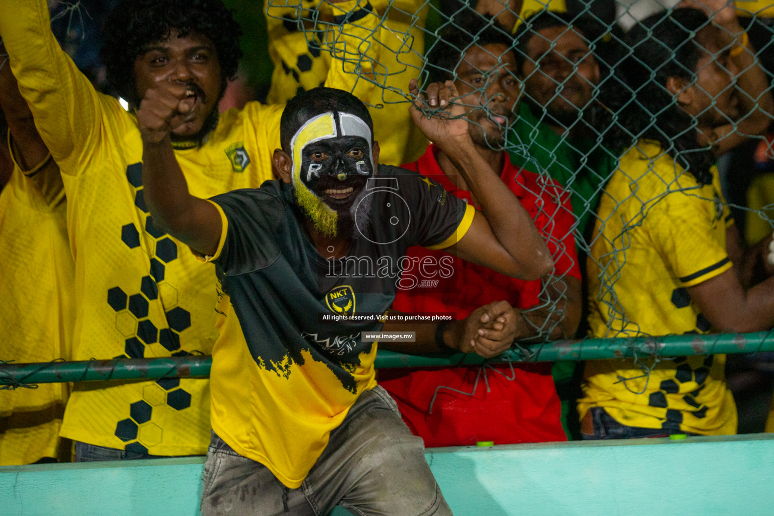 Team MPL vs Team RRC in the Quarter Finals of Club Maldives 2021 held at Hulhumale'; on 13th December 2021 Photos: Nasam/ images.mv