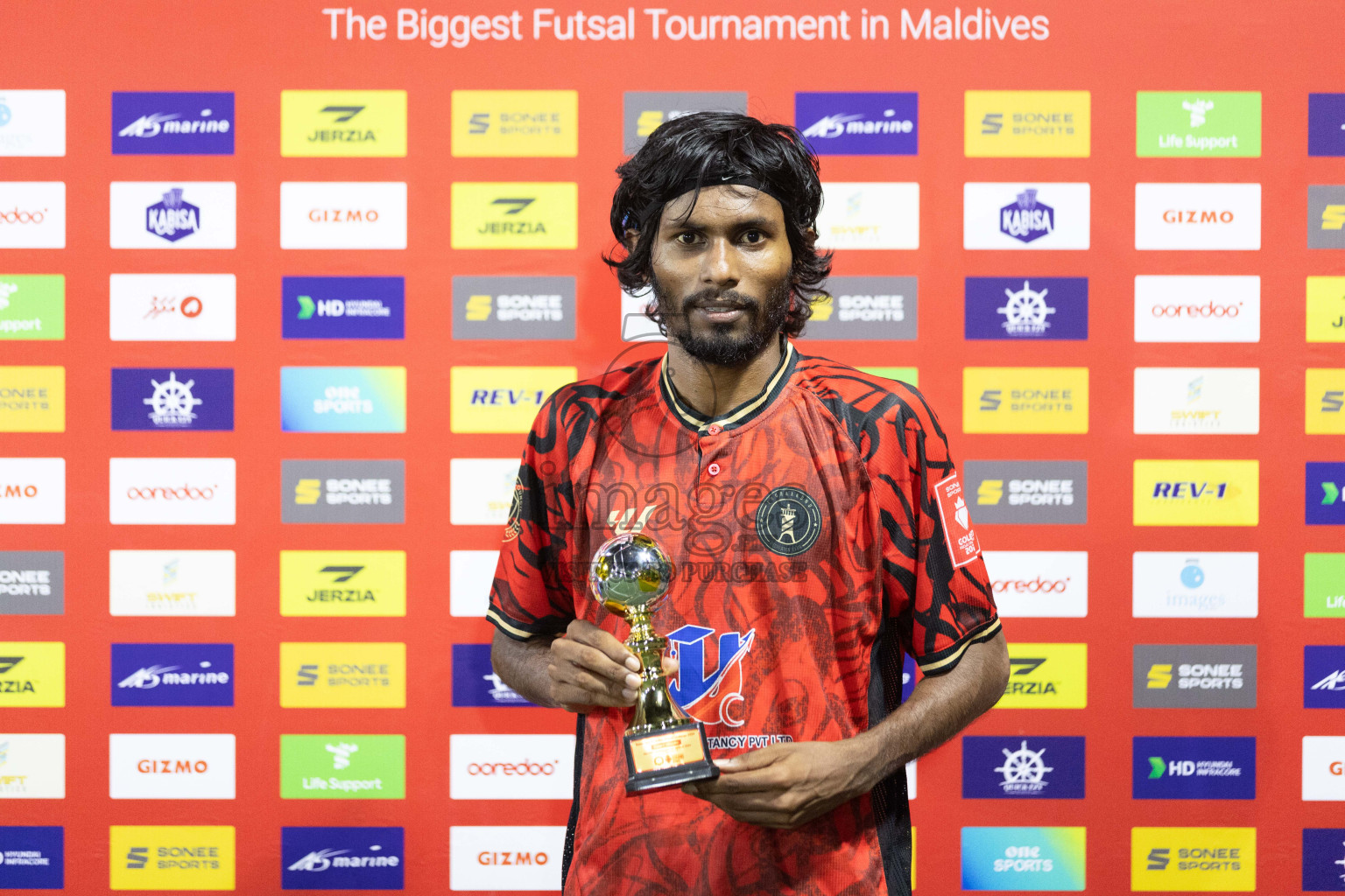 GA Kondey vs GA Dhaandhoo in Day 9 of Golden Futsal Challenge 2024 was held on Tuesday, 23rd January 2024, in Hulhumale', Maldives Photos: Nausham Waheed / images.mv