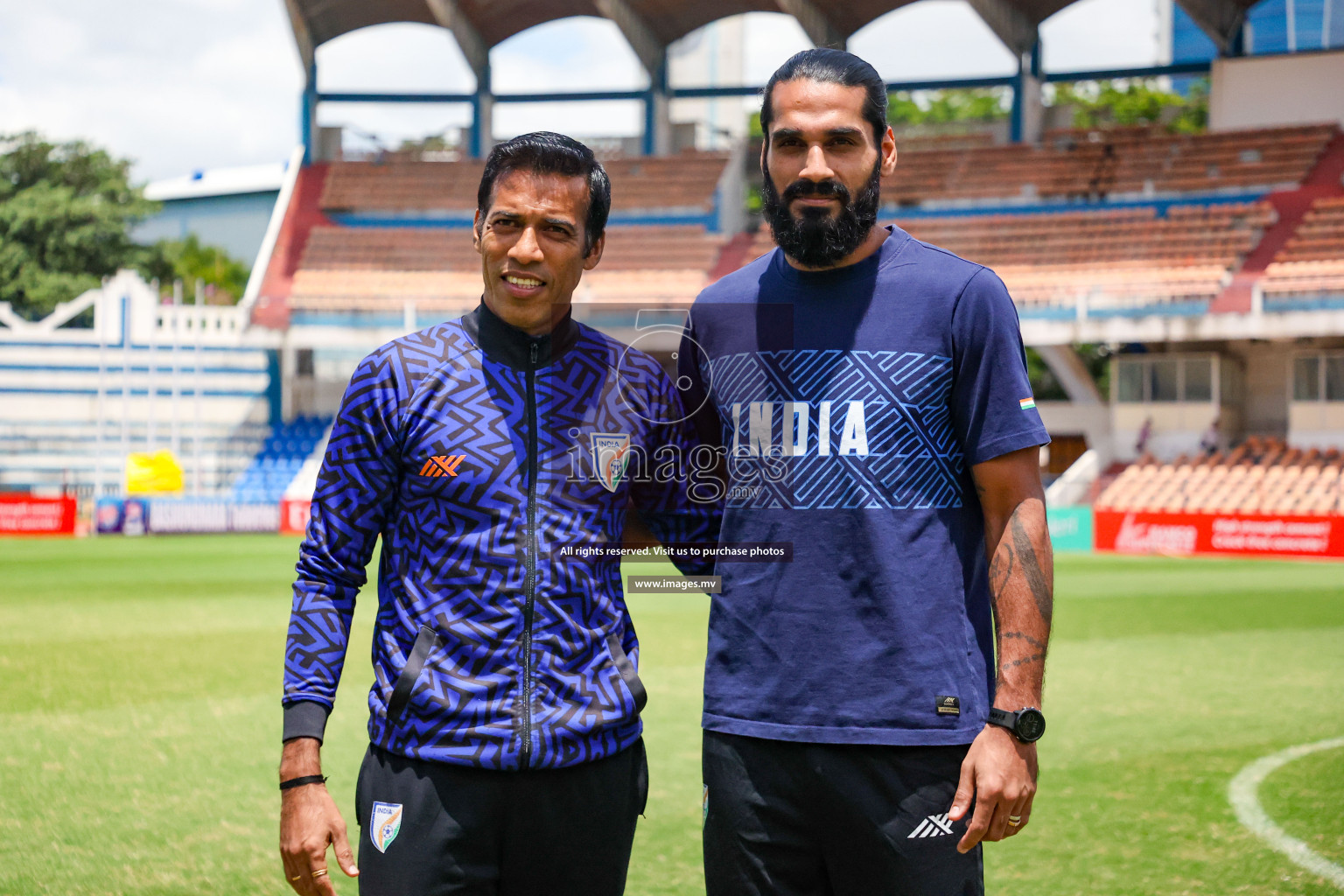 Saff Championship Final Pre-match press conference held in Sree Kanteerava Stadium, Bengaluru, India, on Monday, 3rd July 2023. Photos: Nausham Waheed / images.mv