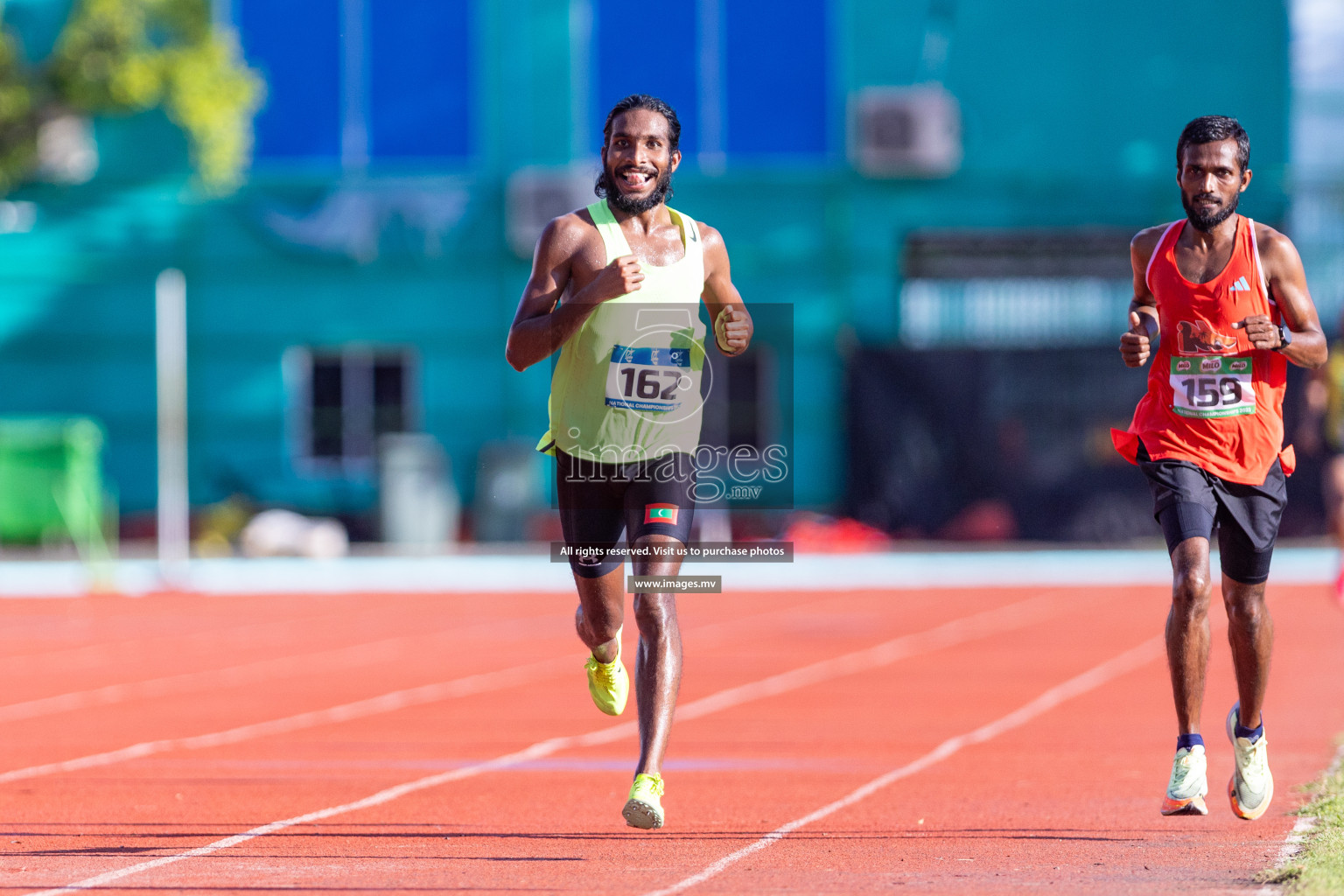 Day 2 of National Athletics Championship 2023 was held in Ekuveni Track at Male', Maldives on Saturday, 25th November 2023. Photos: Nausham Waheed / images.mv