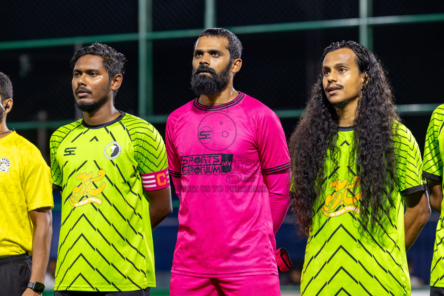 JJ Sports Club vs RDL in Finals of BG Futsal Challenge 2024 was held on Thursday , 4th April 2024, in Male', Maldives Photos: Ismail Thoriq / images.mv