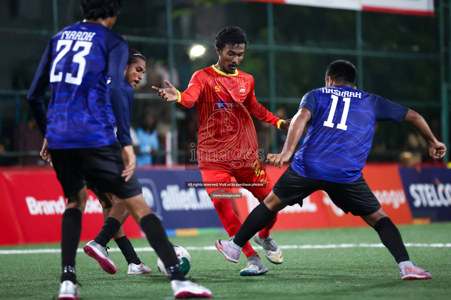 Team Fenaka vs Medianet in Club Maldives Cup 2023 held in Hulhumale, Maldives, on Sunday, 23rd July 2023 Photos: Nausham Waheed/ images.mv