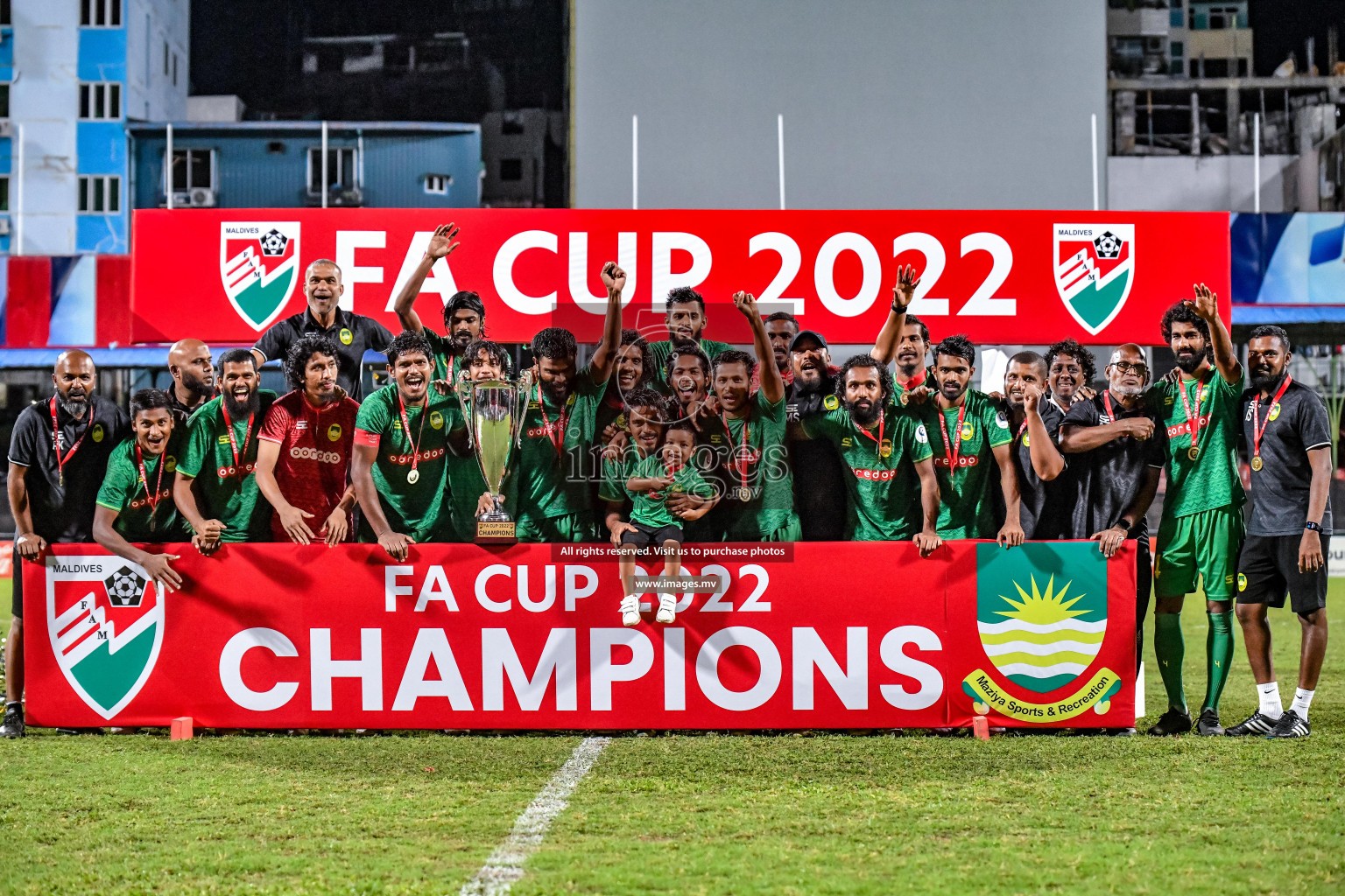 Maziya Sports & RC vs Club Valencia in the Finals of FA Cup 2022 on 22nd Aug 2022, held in National Football Stadium, Male', Maldives Photos: Nausham Waheed / Images.mv