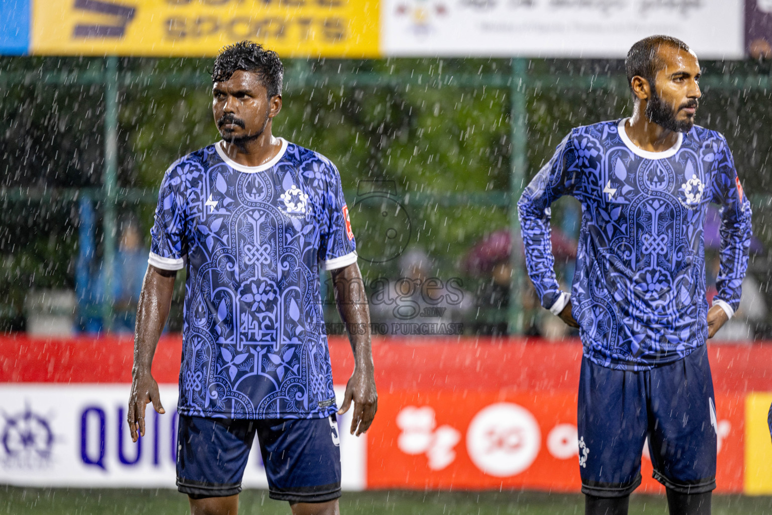 L. Isdhoo VS L. Mundoo in Day 18 of Golden Futsal Challenge 2025 was held on Wednesday, 22nd January 2025, in Hulhumale', Maldives. Photos: Nausham Waheed / images.mv