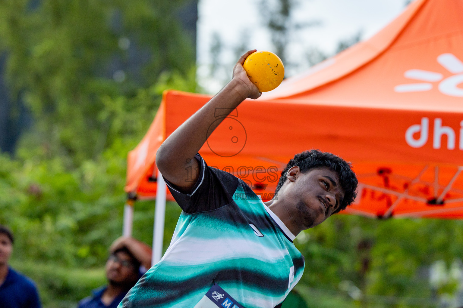 Day 2 of MWSC Interschool Athletics Championships 2024 held in Hulhumale Running Track, Hulhumale, Maldives on Sunday, 10th November 2024. 
Photos by: Hassan Simah / Images.mv