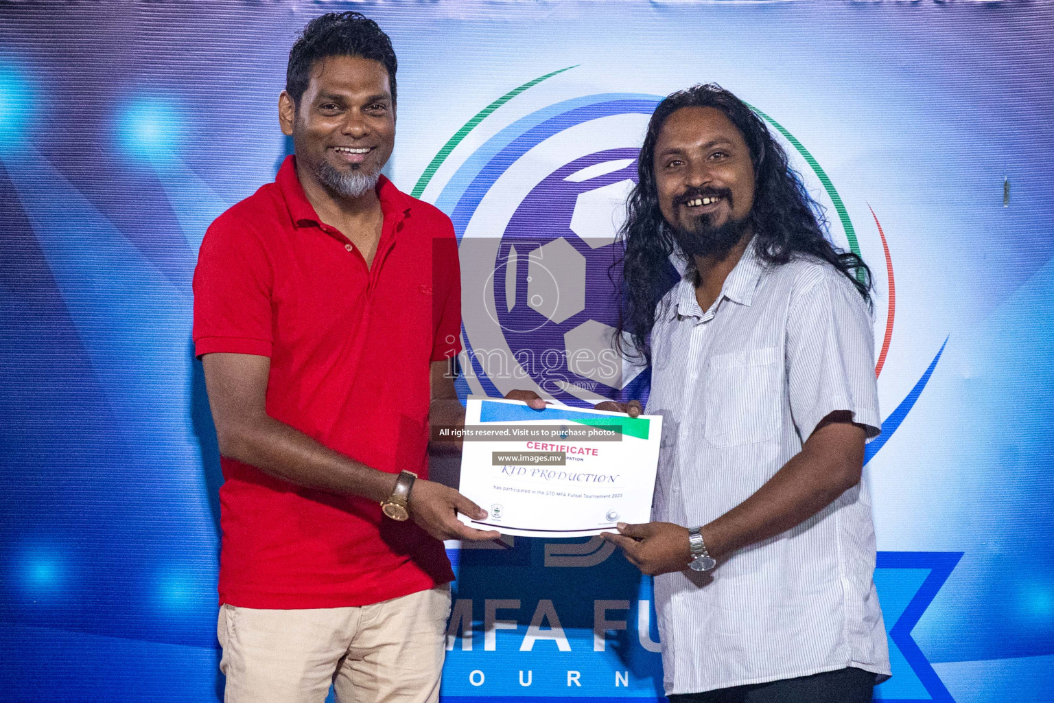 Final of MFA Futsal Tournament 2023 on 10th April 2023 held in Hulhumale'. Photos: Nausham waheed /images.mv