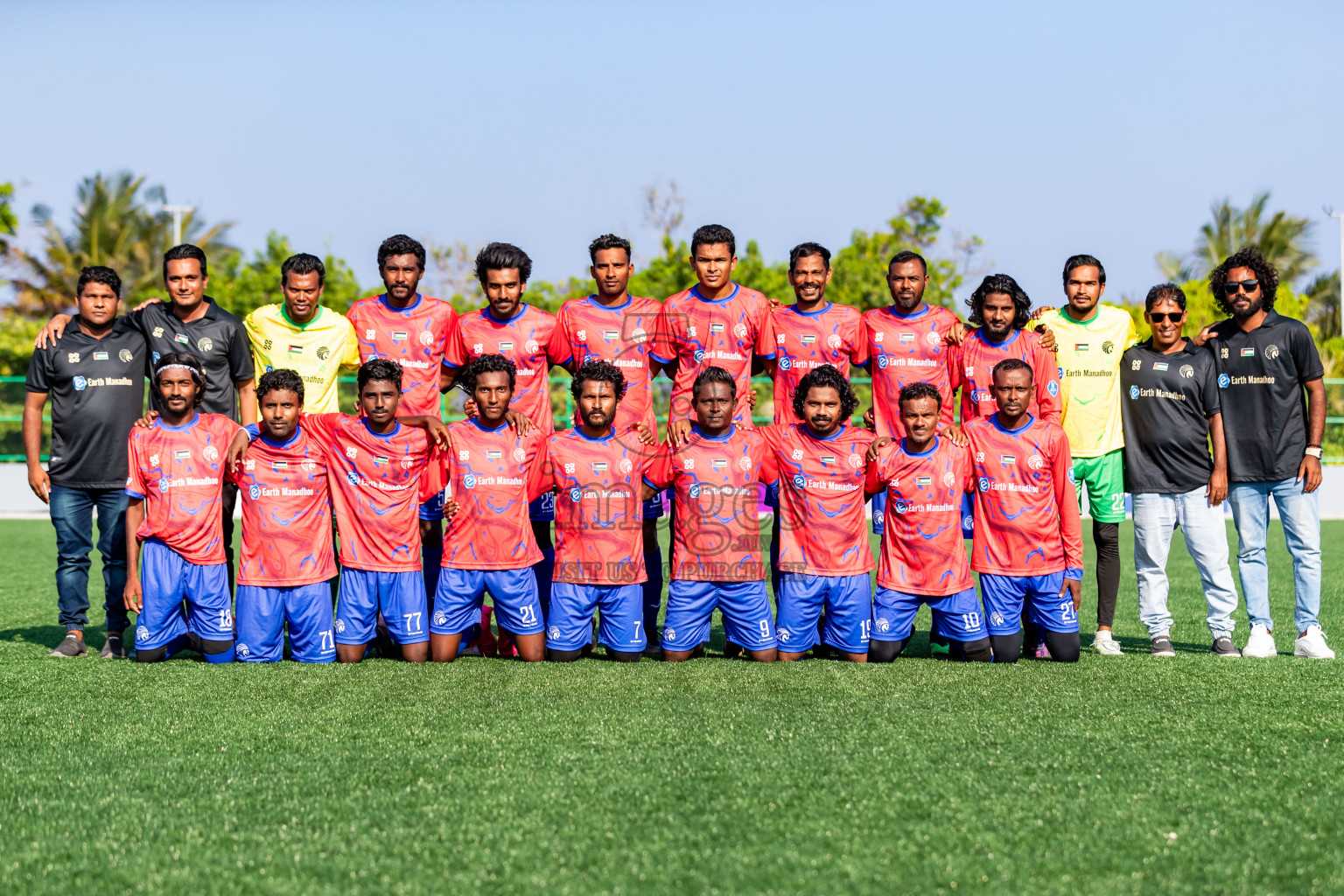 Chester Academy vs Baburu SC from Manadhoo Council Cup 2024 in N Manadhoo Maldives on Tuesday, 20th February 2023. Photos: Nausham Waheed / images.mv