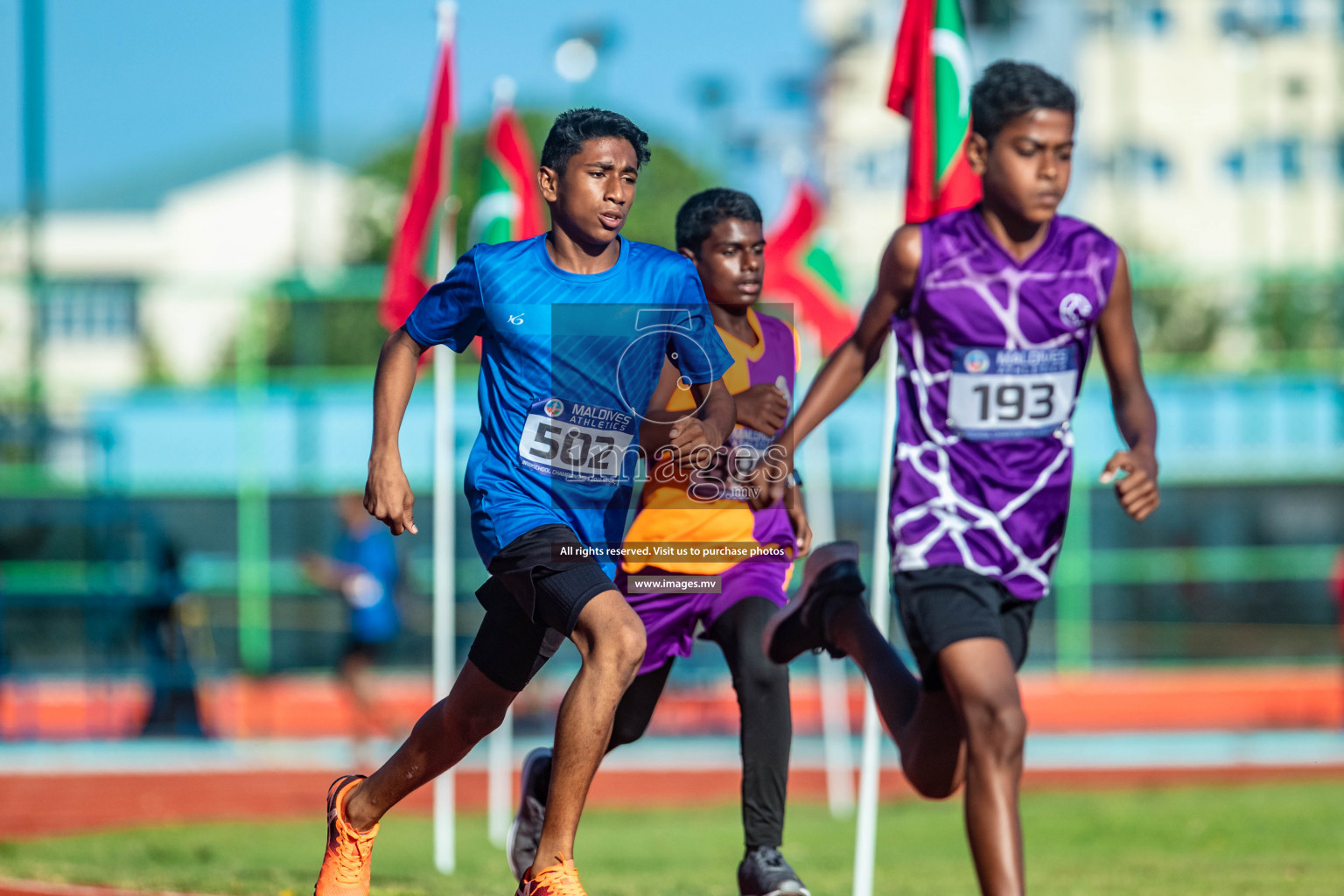 Day 5 of Inter-School Athletics Championship held in Male', Maldives on 27th May 2022. Photos by: Nausham Waheed / images.mv