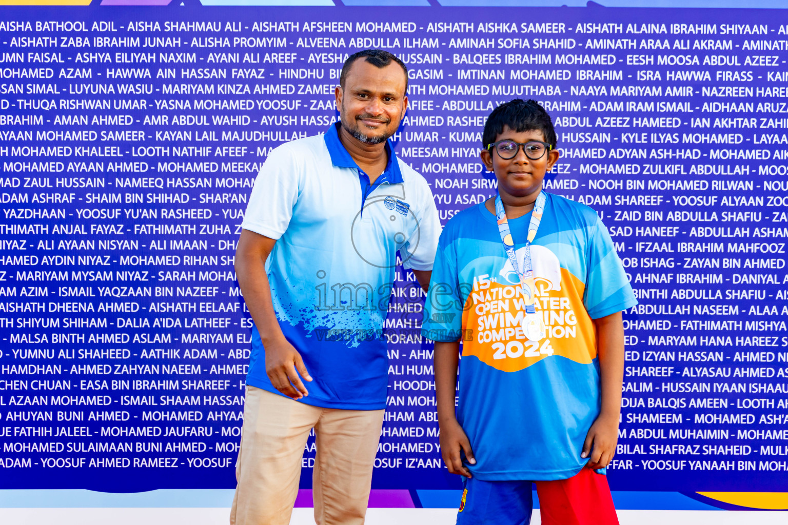 15th National Open Water Swimming Competition 2024 held in Kudagiri Picnic Island, Maldives on Saturday, 28th September 2024. Photos: Nausham Waheed / images.mv